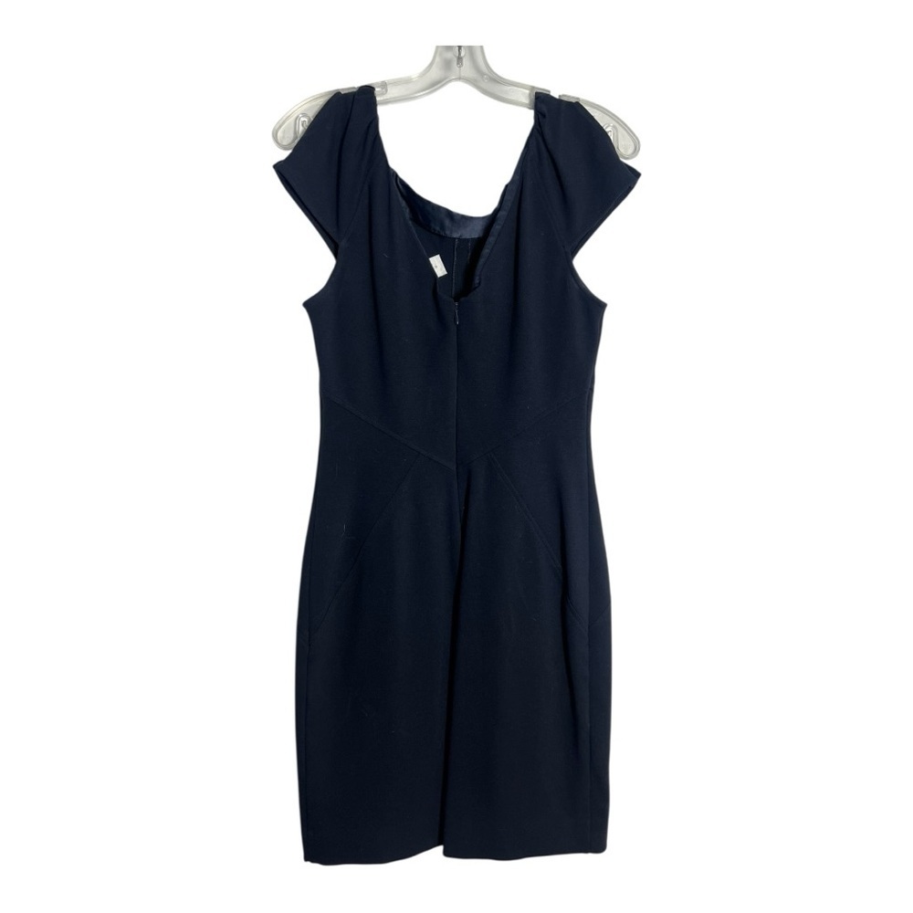 Diane Von Furstenberg Classic Navy Midi Dress - Picture 4 of 5